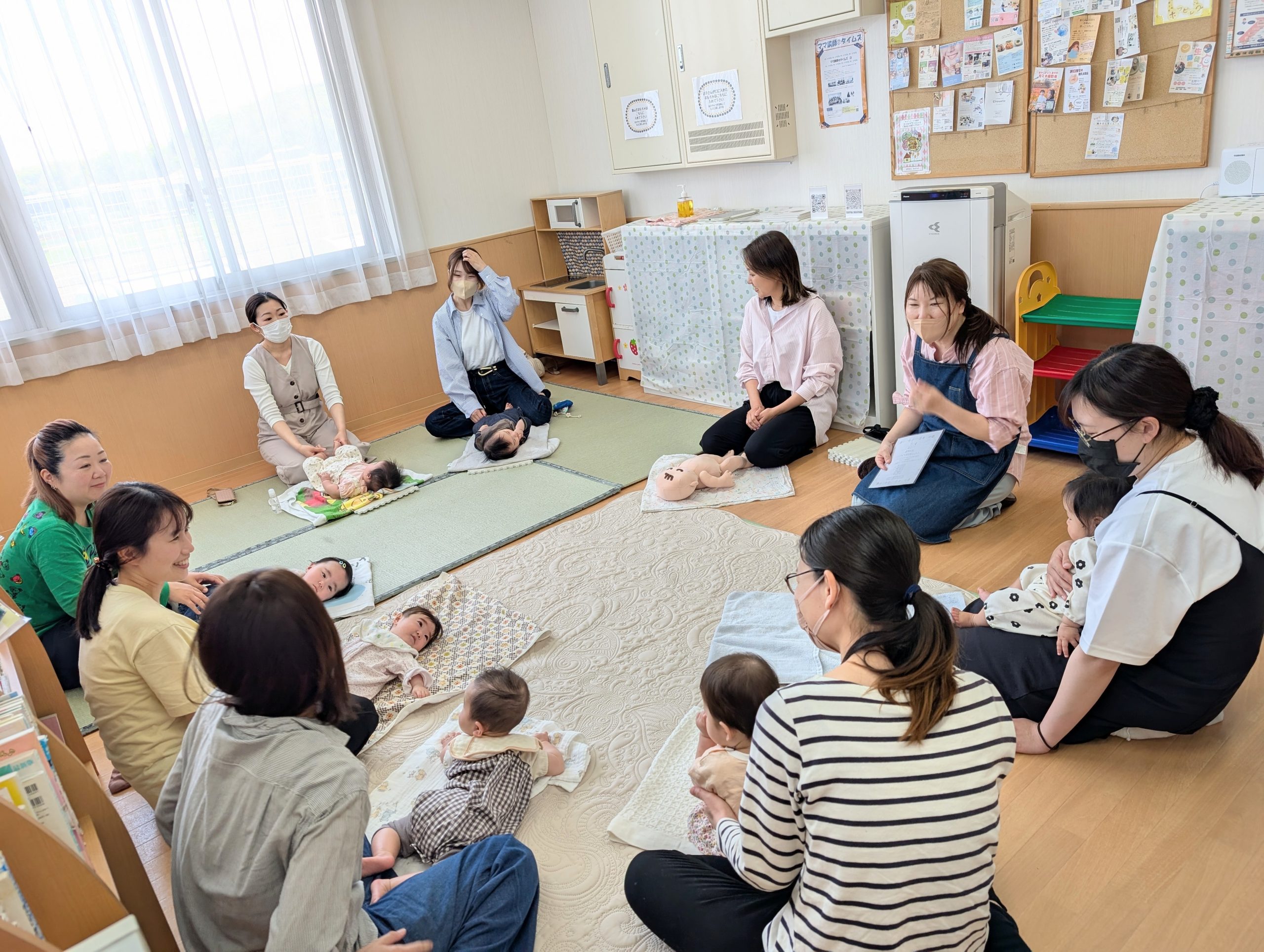 ☆ドレミふれあいじかん～ベビーマッサージ～☆(ドレミひろば)