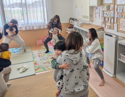 べビトレヨガを開催しました！(ドレミひろば)