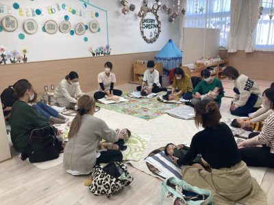 ★komodoふれあい時間～親子の絆を深めるベビーマッサージ♪★を開催しました！（komodo）