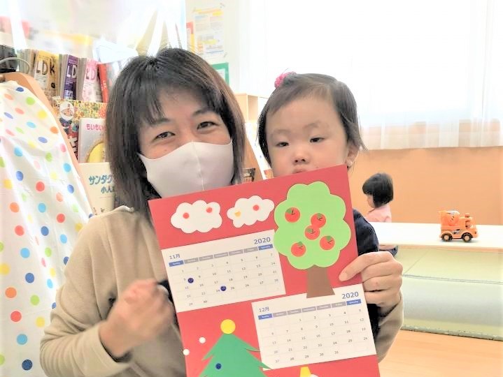 つくってあそぼ♪冬のカレンダー(ドレミひろば)