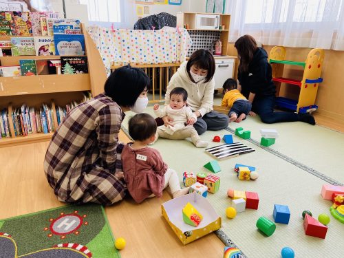 『年齢別開放日☆０歳児』でした～♪(ドレミひろば）