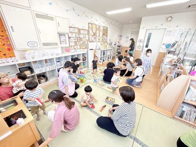☆和歌山県立医科大学保健看護学部の学生さんが見学実習にきてくれました。パート2☆（ドレミひろば）