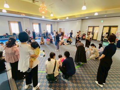 ドレミとkomodoの合同イベント秋まつりinマルコーホーム中央ｺﾐｭﾆﾃｨｾﾝﾀｰ
