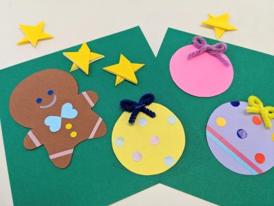 クリスマスのふれあい遊び＆壁面飾り(ドレミひろば）