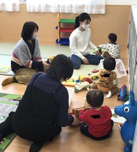 はじめてさん集まれ♪～１歳児（ドレミひろば）